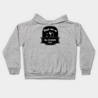 Meet Me At The Barre Later Kids Hoodie